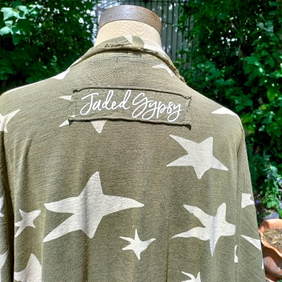 Cottagecore Star Gazer Duster - Vintage Olive - Picture 5 of 5